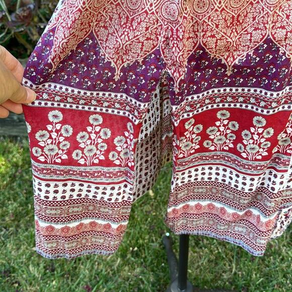 rL Pret by Nishatlinen Boho Block Floral Print Tunic Top *See Measurements* - Picture 8 of 12